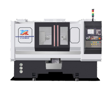 CNC Lathe with Live Tool Turret